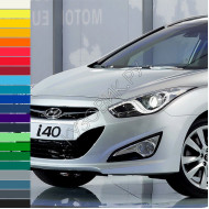 Бампер передний в цвет кузова Hyundai i40 (2011-2015) дорестайлинг