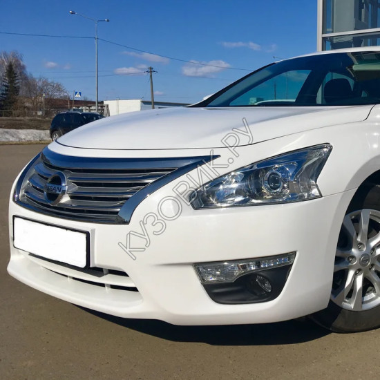 Бампер передний в цвет кузова Nissan Teana 3 (2014-2020)