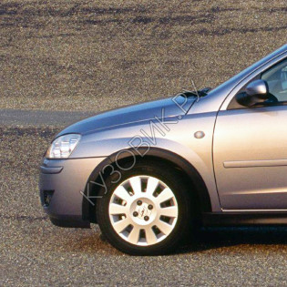 Крыло переднее левое в цвет кузова Opel Corsa C (2000-2006)
