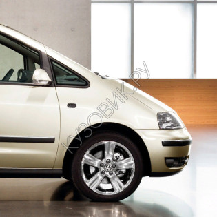 Крыло переднее правое в цвет кузова Volkswagen Sharan (2000-2010)